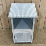 1950s lloyd loom nightstand