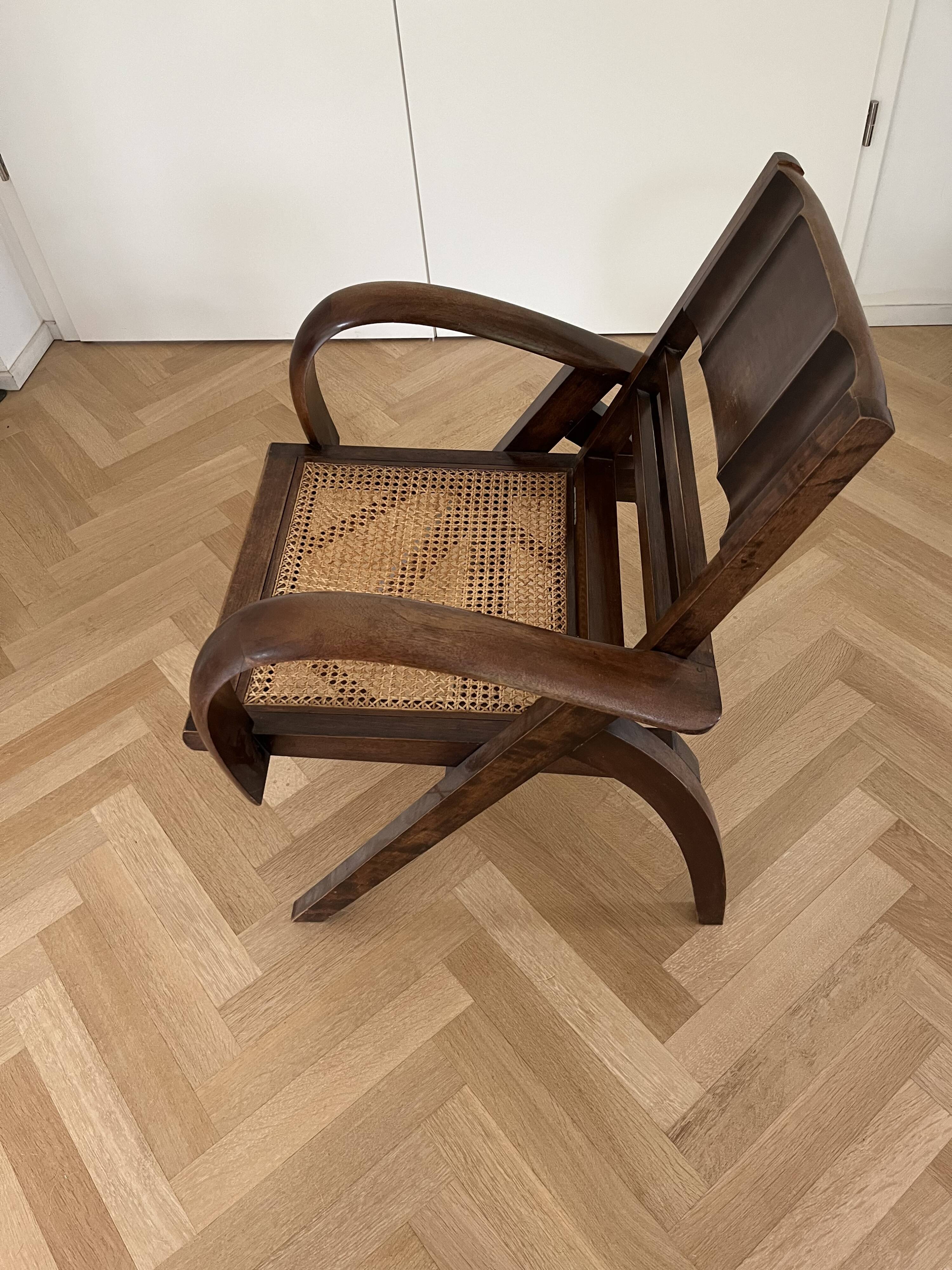 fauteuil en bois Chandernagor