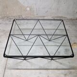Vintage table basse b&b italia design des années 80