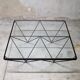 Vintage table basse b&b italia design des années 80