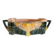 Art Deco polychrome jardinière in ceramic and slip, 1920