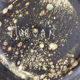 Set of 6 Morvan-signed glazed stoneware dinner plates – ceramics