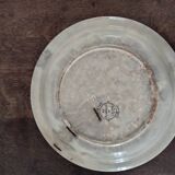 Iron earth hollow dish with caïfa planter garland pattern