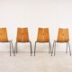 4  chaises GA par Hans Bellmann pour Horgen Glaris