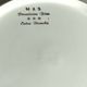 White and silver table service, Limoges porcelain, 56 pieces - in good condition.