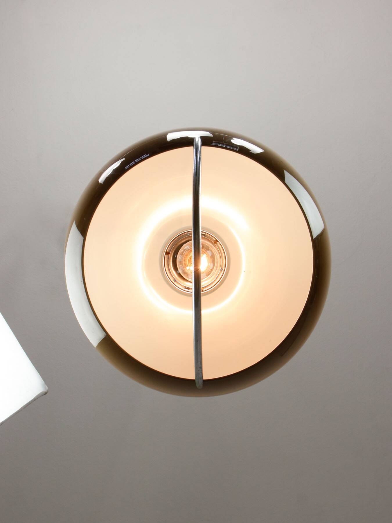 Suspension Space Age Jolly gris/marron de Guzzini