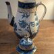 Antique fine English porcelain coffee pot