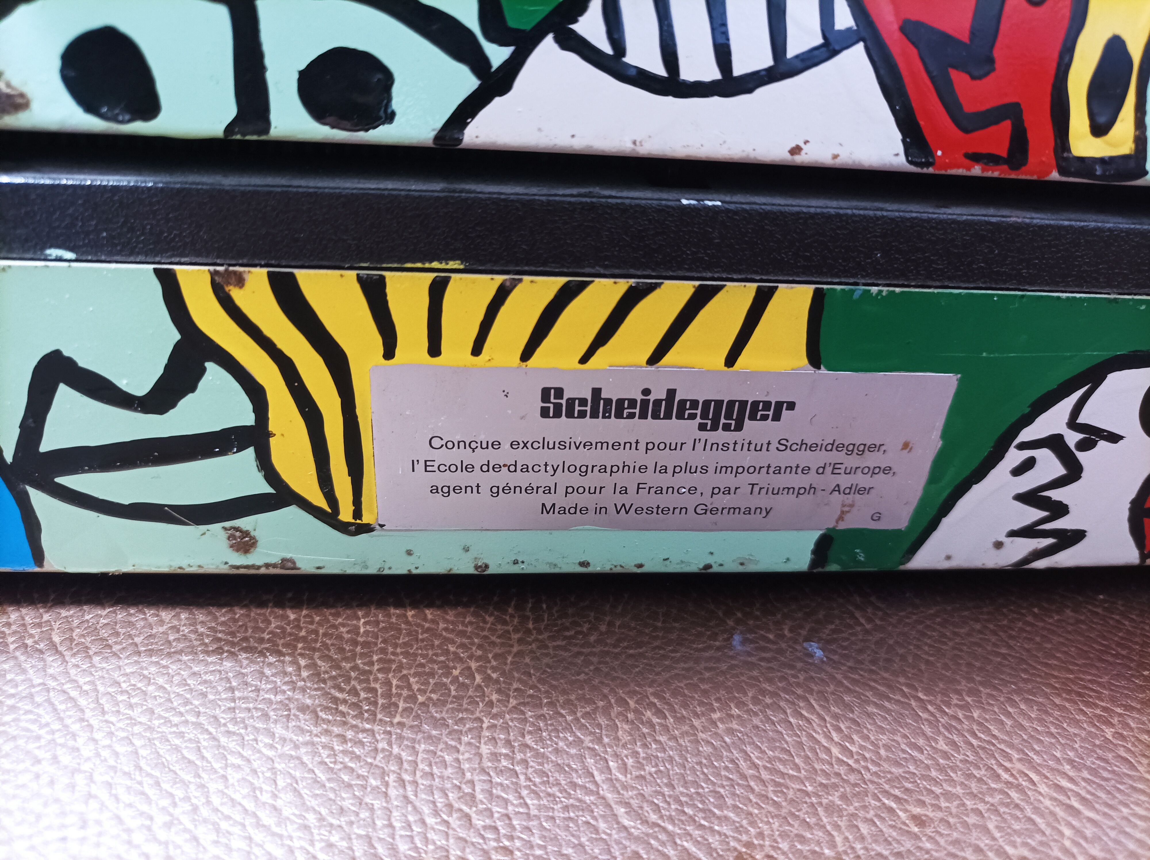 Custom Scheidegger International 2000 Typewriter