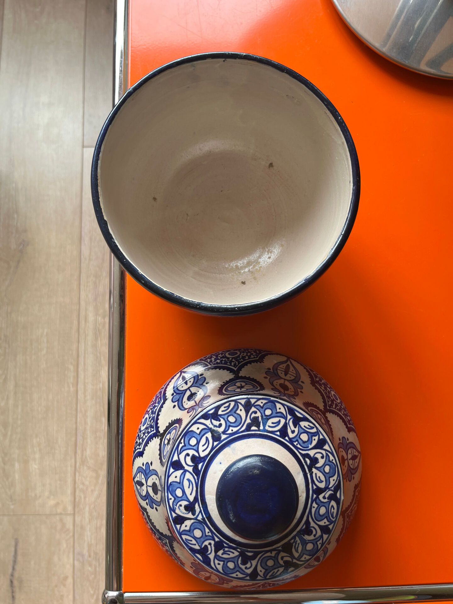Ancient ceramic pot from Fès.