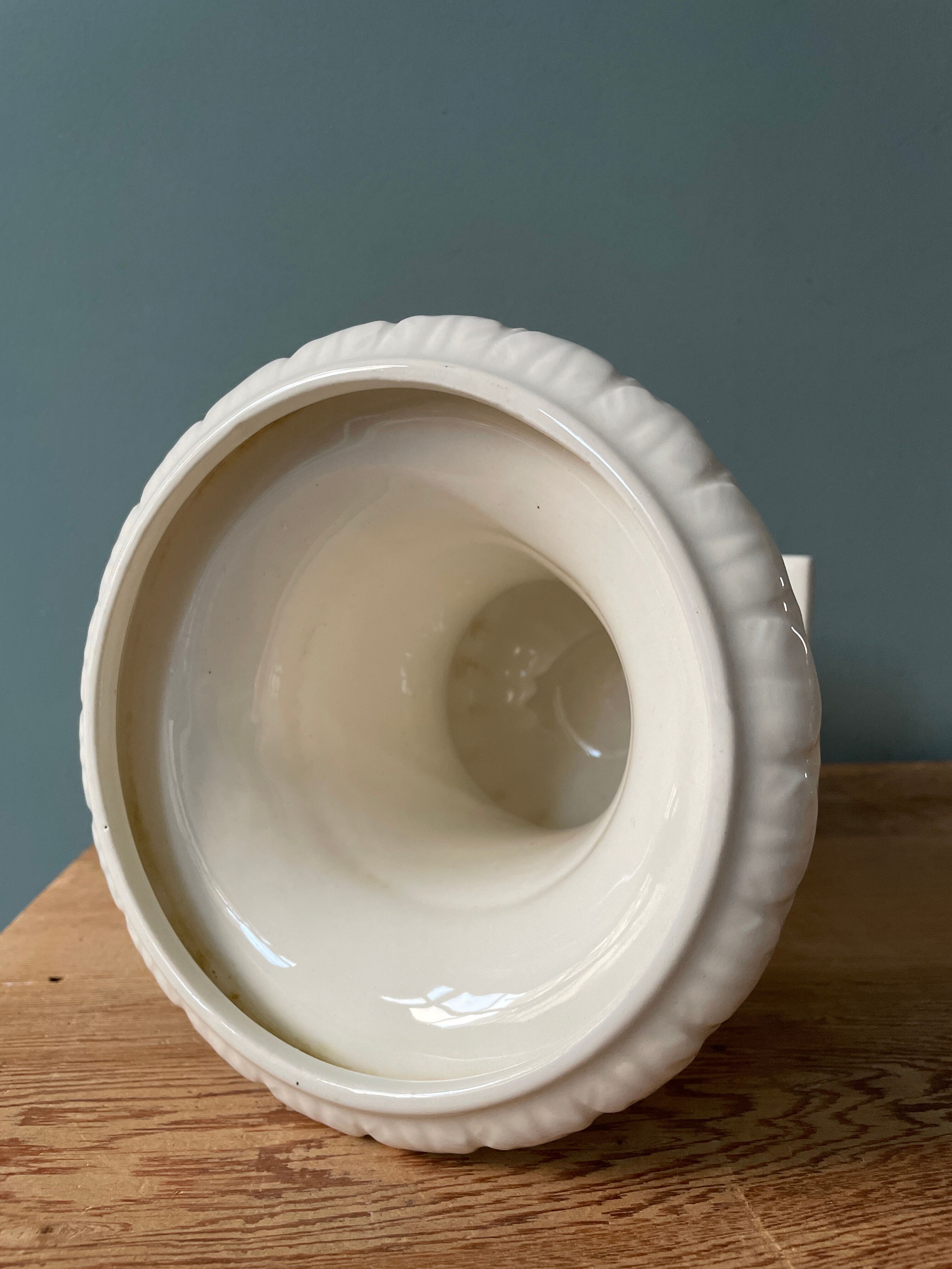Medici vase in earthenware from Gien France