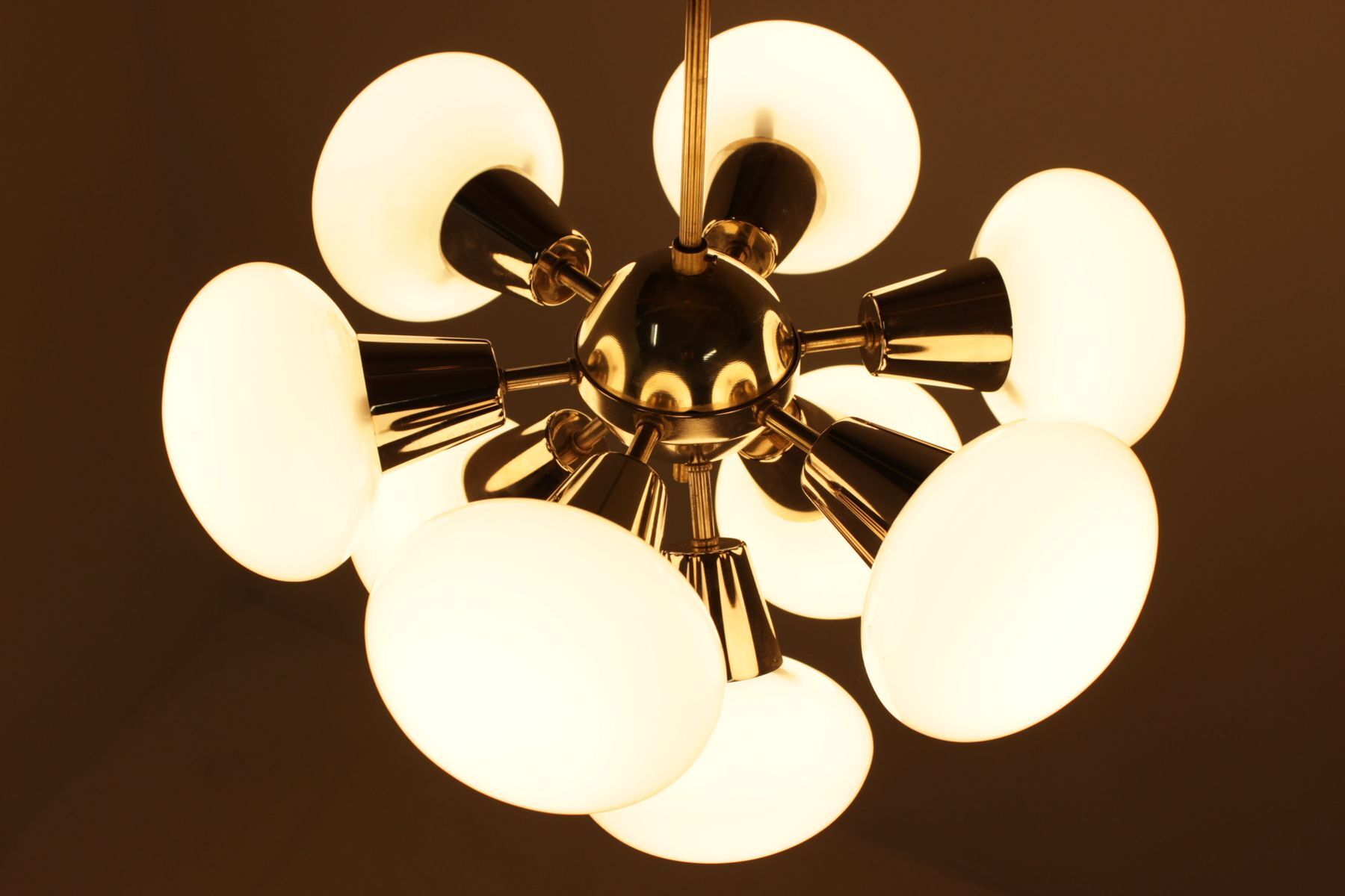 Chandelier Sputnik by Kamenický Šenov
