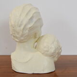 Art Deco Ceramic Bust in 1938