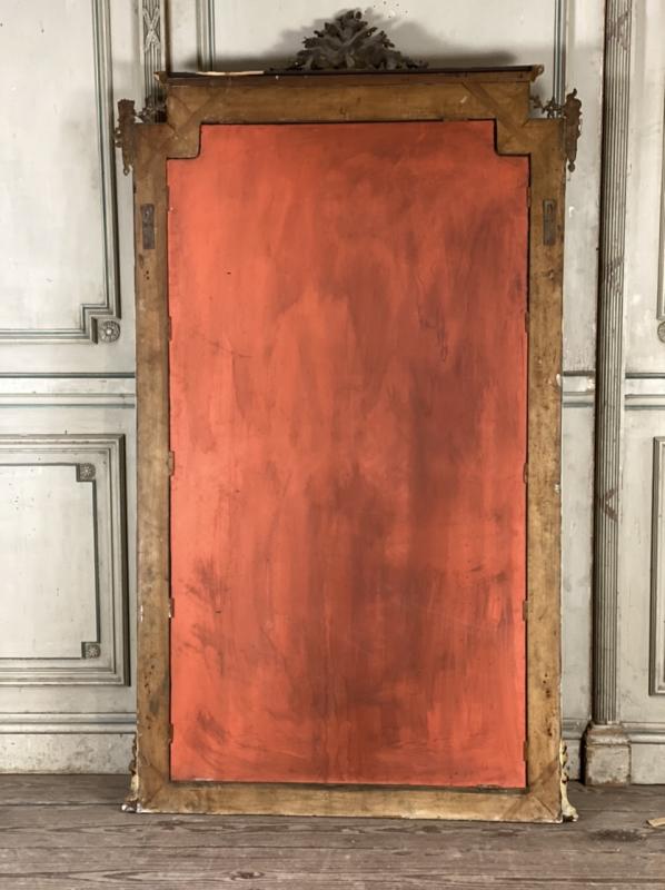 Louis XVI-style chimney mirror Circa 1900 106x187cm