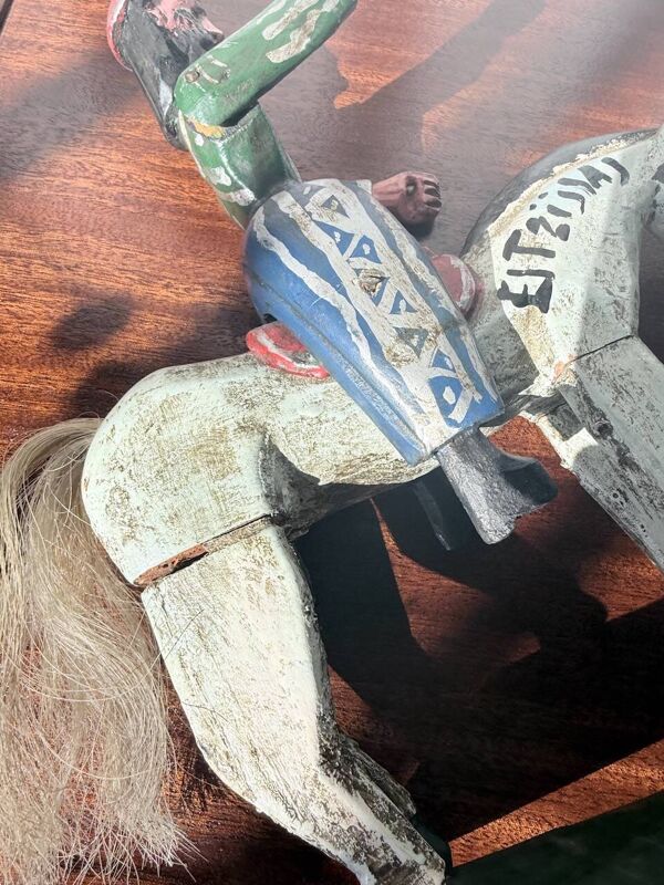 Statuette Folk Art cheval Guatemala