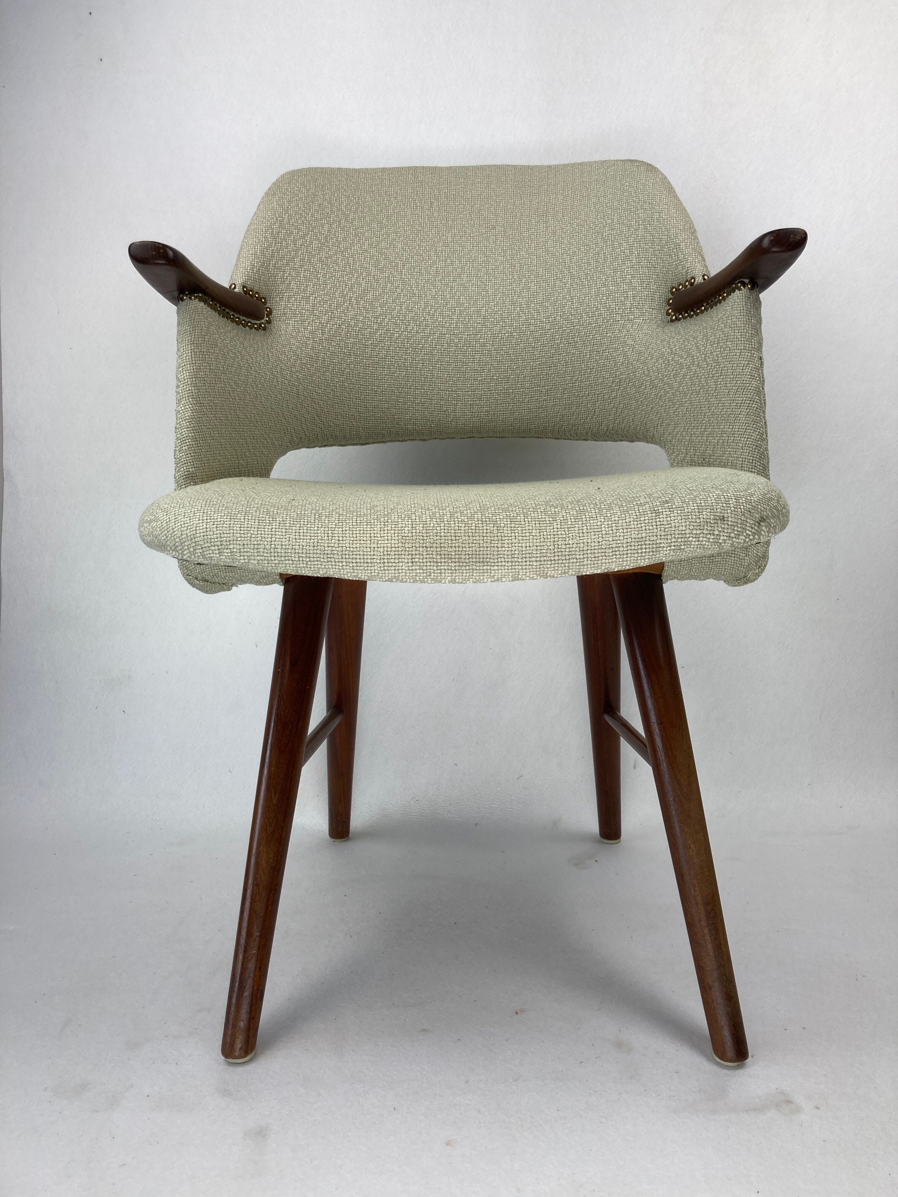 Set of 4 midcentury FT30 dining chairs by Cees Braakman for Pastoe, Dutch 1950s