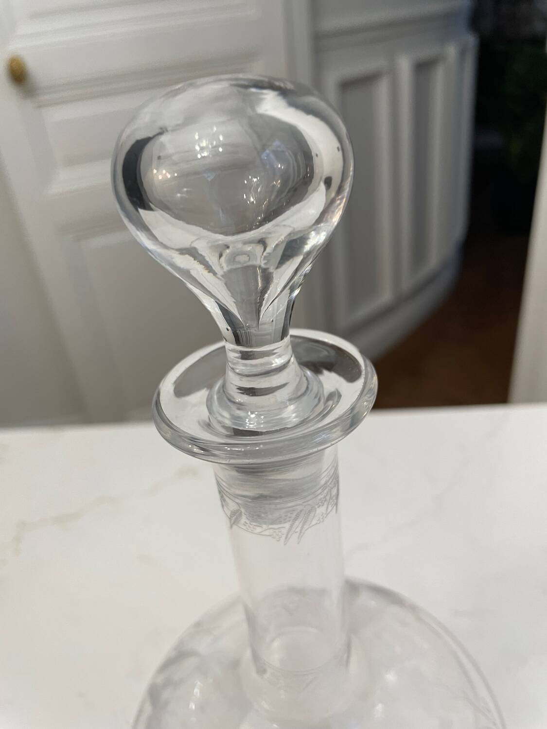 Glass carafe