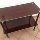 Dessert on varnished wood wheels / vintage 60s-70s