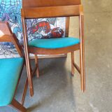 Four vintage Italian chairs from the 1980s