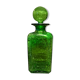 Green cracked carafe