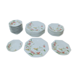 Service 36 pieces in Spanish porcelain Pontesa