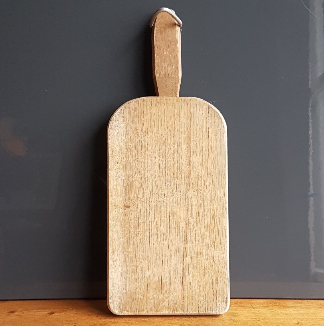 Old large wooden cutting board