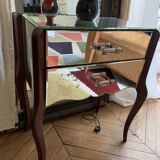 1930s design mirror bedside table