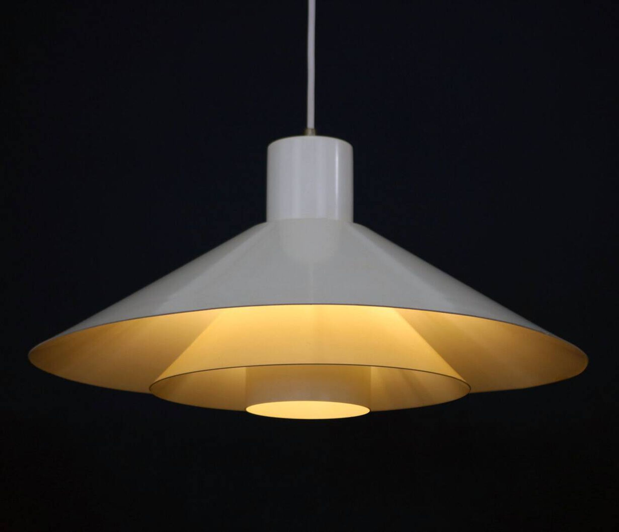 Scandinavian Pendant Light • Trapez • Christian Hvidt • Nordisk Solar • 1970