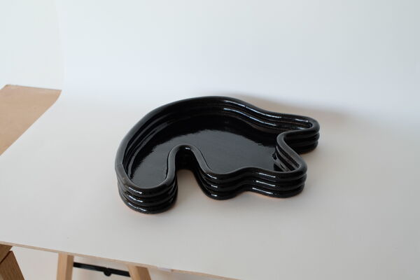 Centre de table Big Lali Black Vinyl - Sophie Parachey