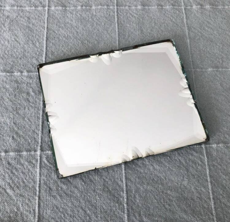 Lot de miroirs biseautés vintage