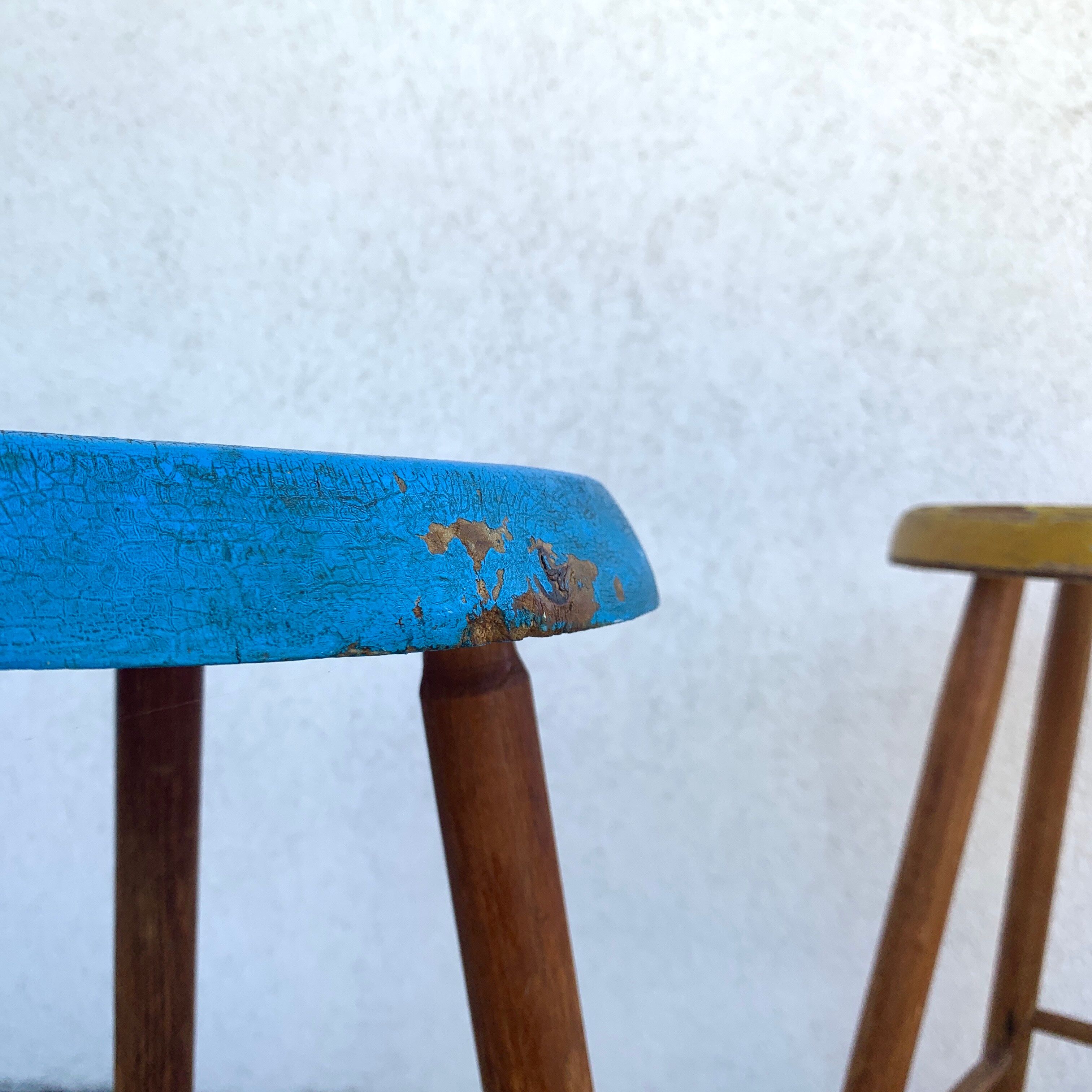 Tabourets vintage pour enfants