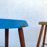 Tabourets vintage pour enfants