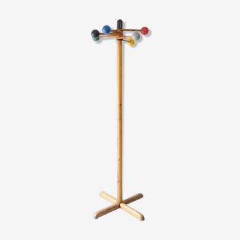 Coatrack on foot mulicolore