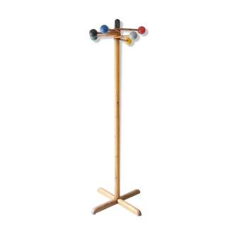 Coatrack on foot mulicolore