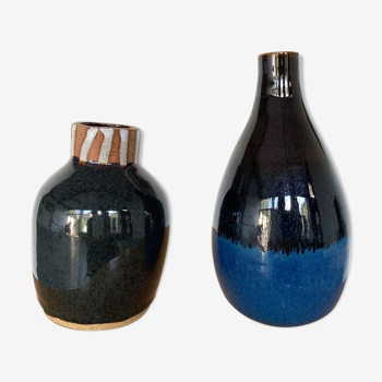 Artisanal ceramic vases