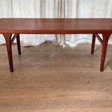 table basse en teck, Danemark années 60