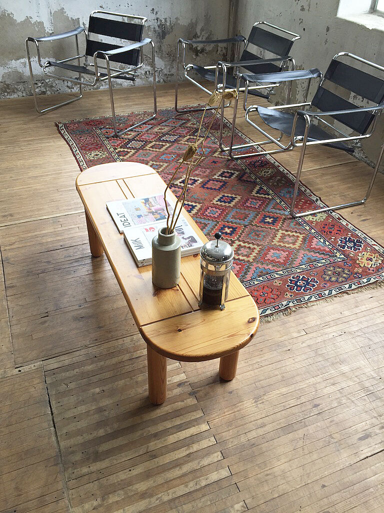 Daumiller pine coffee table 1950