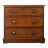 Victorian linen press chest of drawers, circa 1840