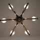 Art Deco bronze chandelier circa 1930