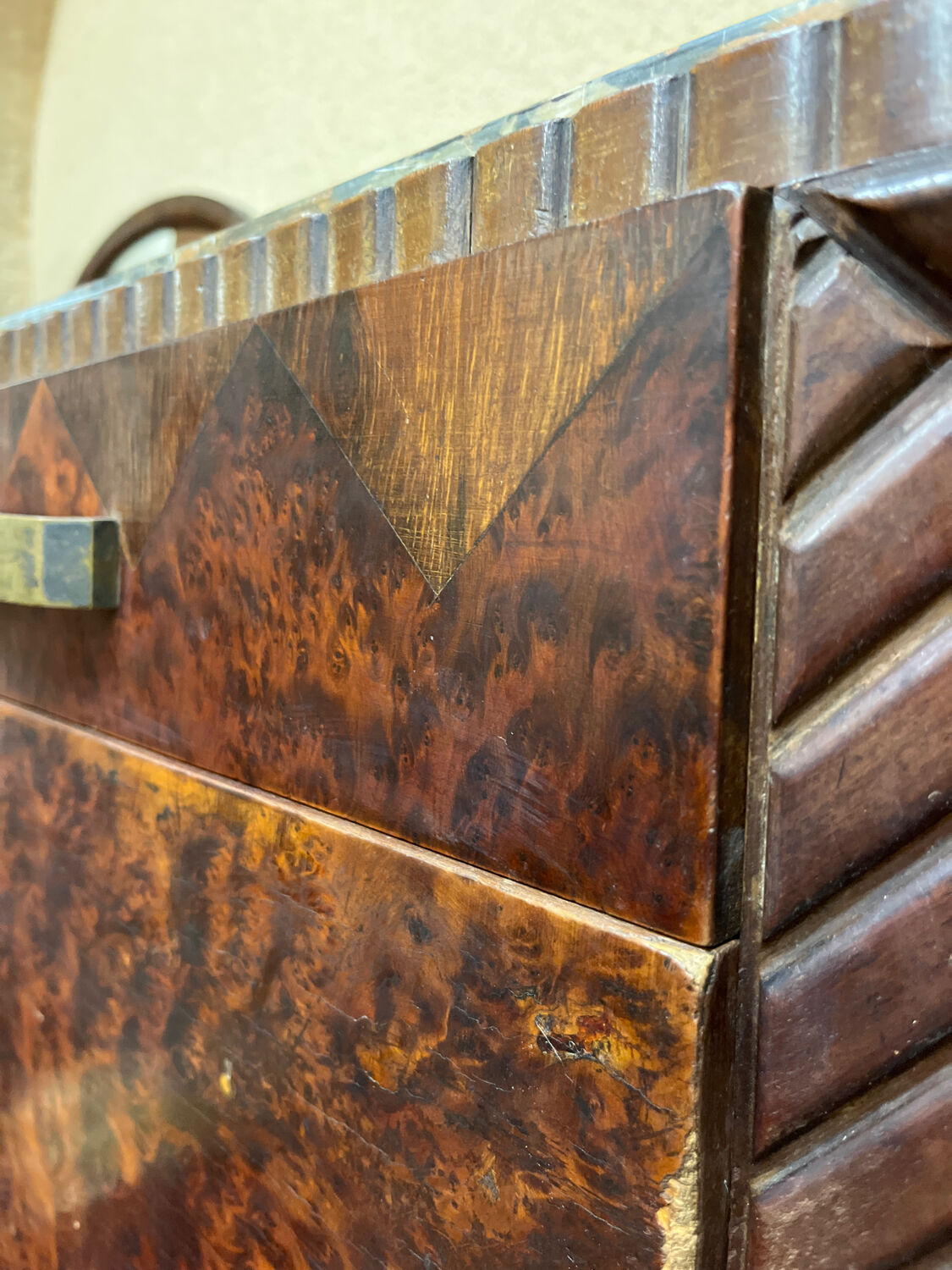 Art Deco furniture, display cabinet