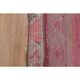 Pink Turkish Vintage Handmade Woven Wool Oushak Runner Rug 78x330