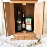 Small wooden storage unit