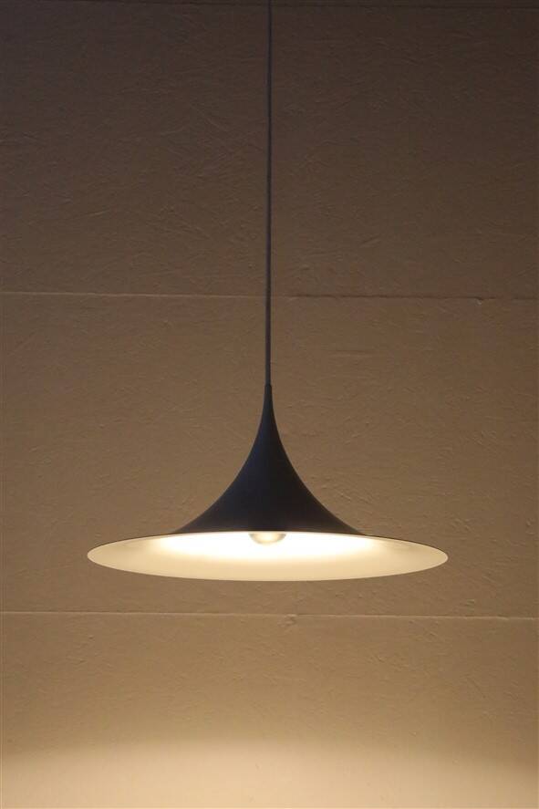 Fog & Mørup "Semi" 47 cm pendant lamp / Torsten Thorup / Claus Bonderup / Danish modern design