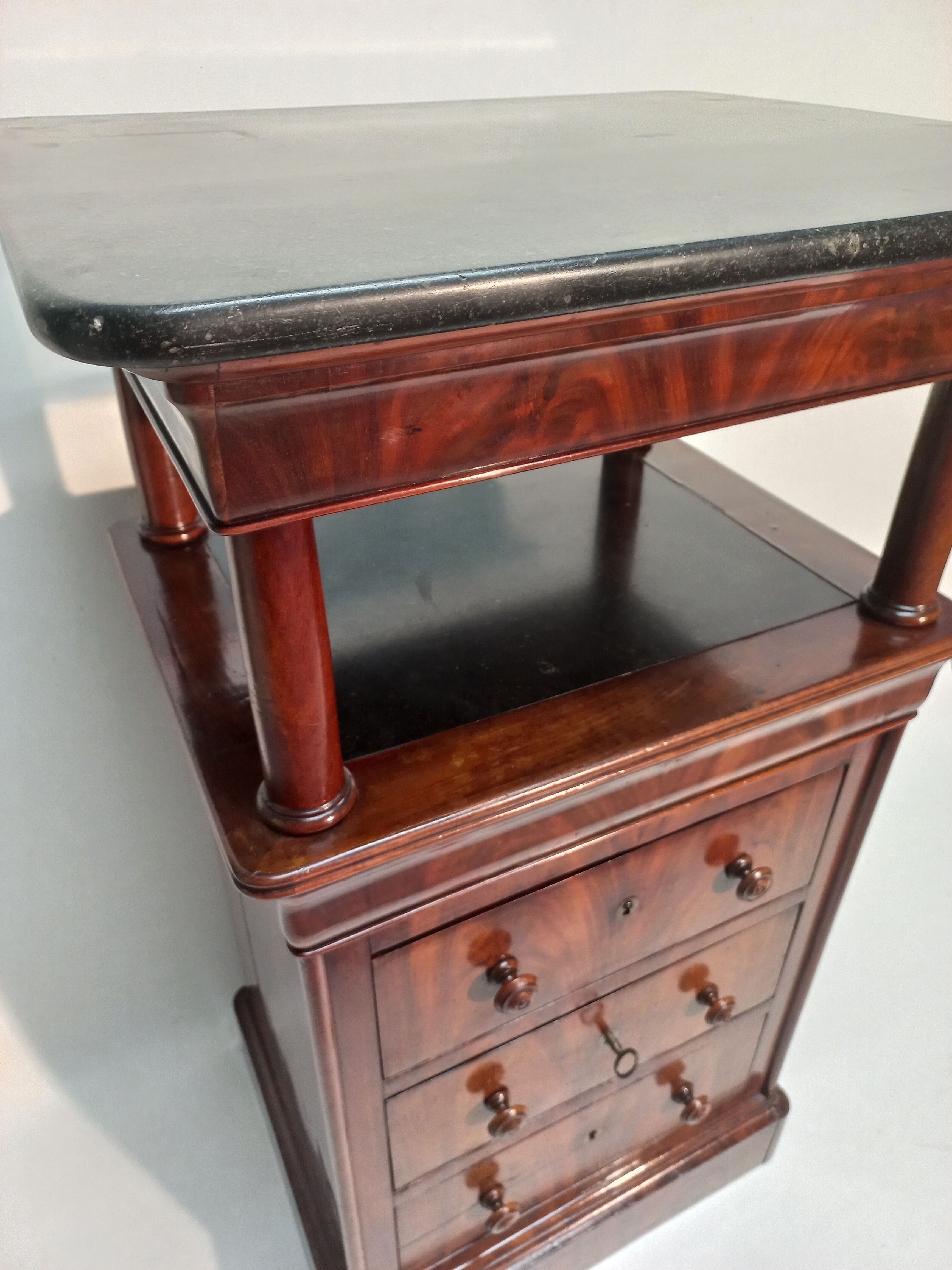 Mahogany chiffonnier nineteenth century