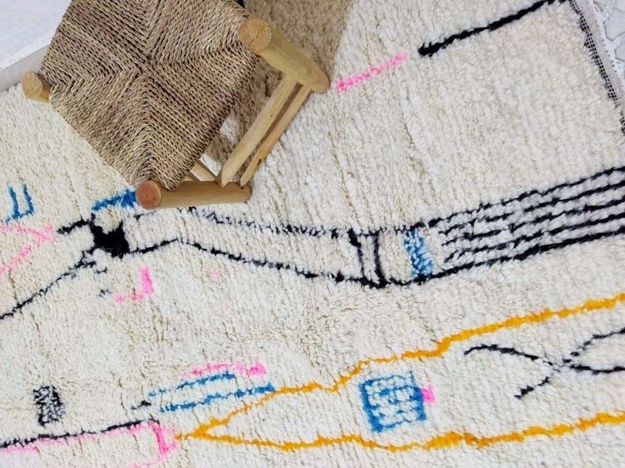 Moroccan berber carpet 255x152cm