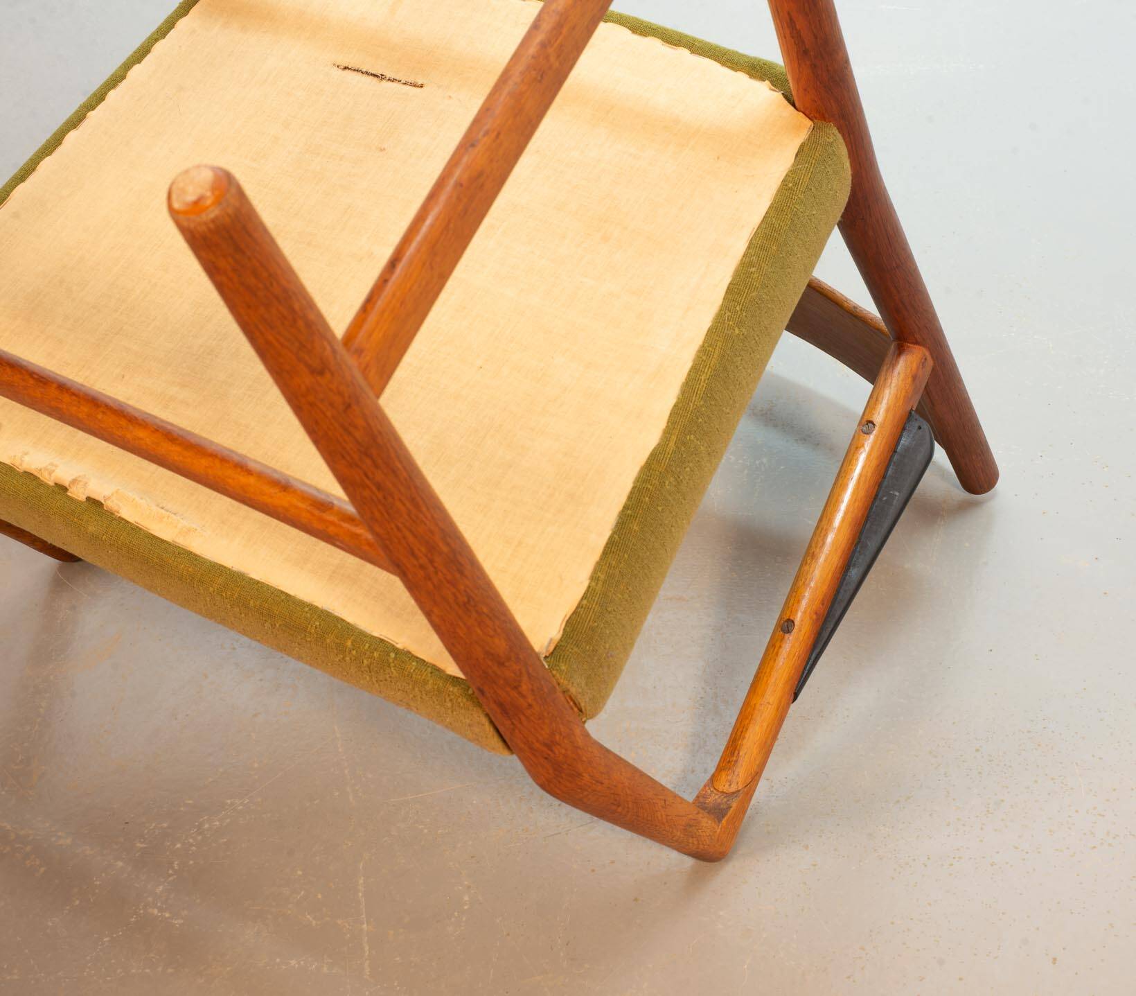 Hans Wegner Danish 'Town Hall' Wooden Arm / Side Chairs by Plan Mobler 50s
