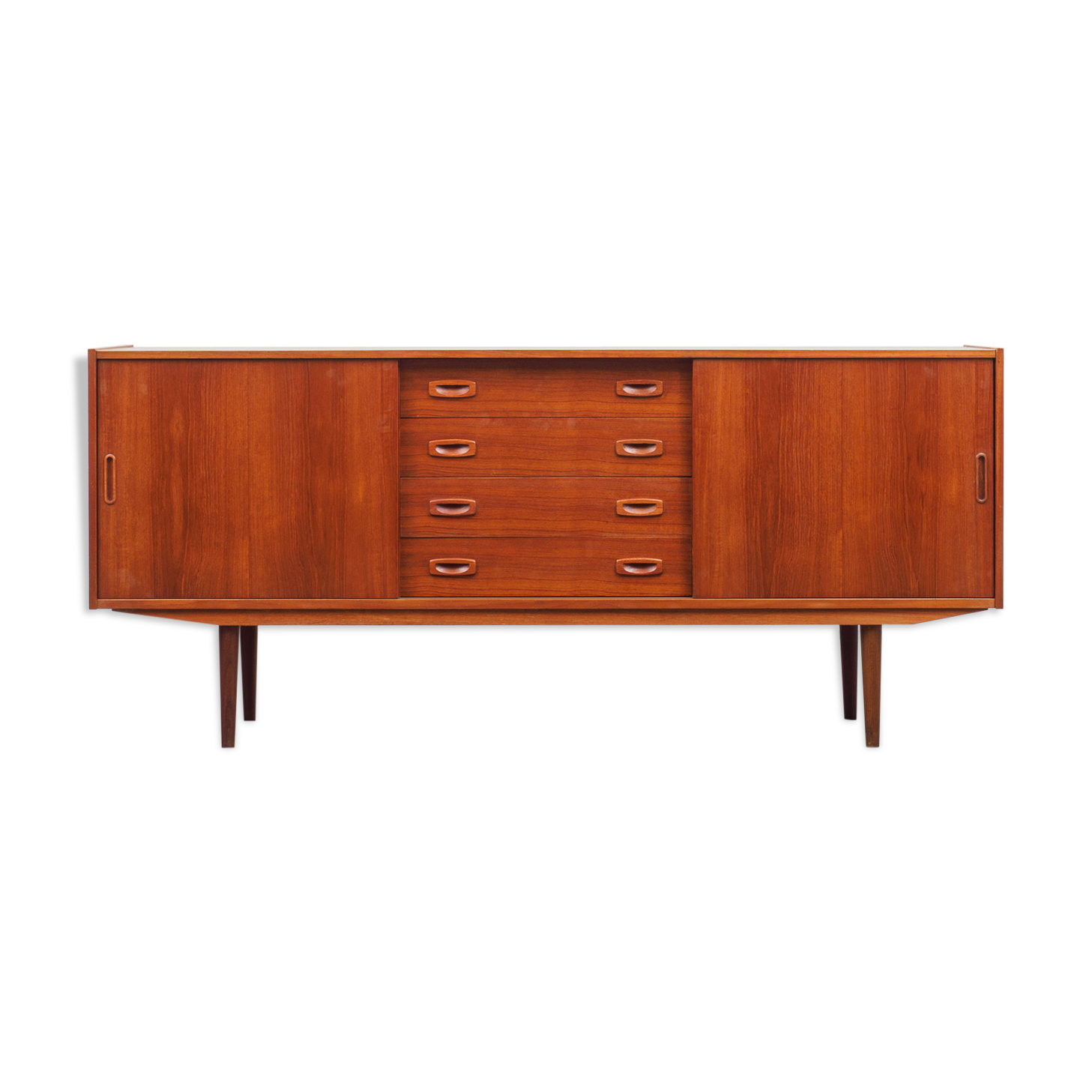 Teak sideboard, 60s Scandinavian style