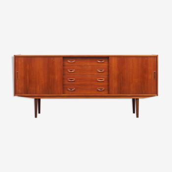 Enfilade en teck, années 60, style scandinave