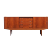 Enfilade en teck, années 60, style scandinave