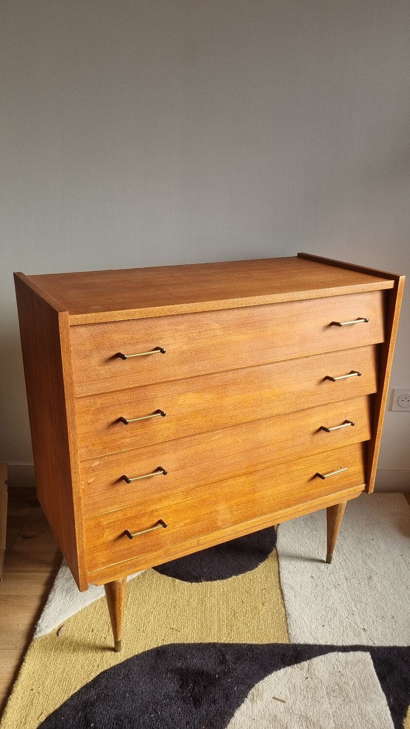 Vintage Scandinavian chest of drawers
