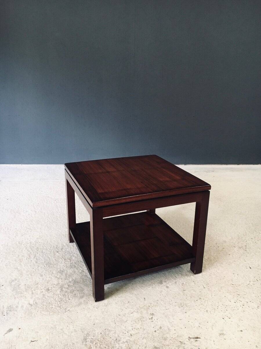 Postmodern Bamboo Side Table by Axel Vervoordt, Belgium, 1980s